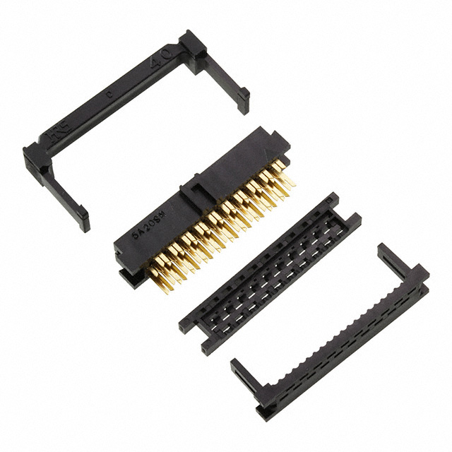 HIROSE ELECTRIC 矩形连接器 - 自由悬挂/面板安装 HIF6-40D-1.27R(20)