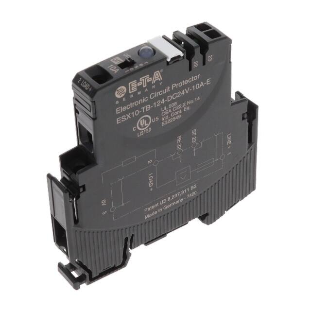 E-T-A ELEKTROTECHNISCHE APPARATE 断路器 ESX10-TB-124-DC24V-10A-E