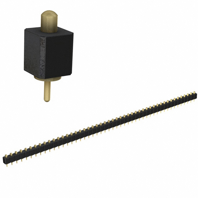 MILL-MAX 矩形连接器 - 弹簧式 821-22-048-10-001101