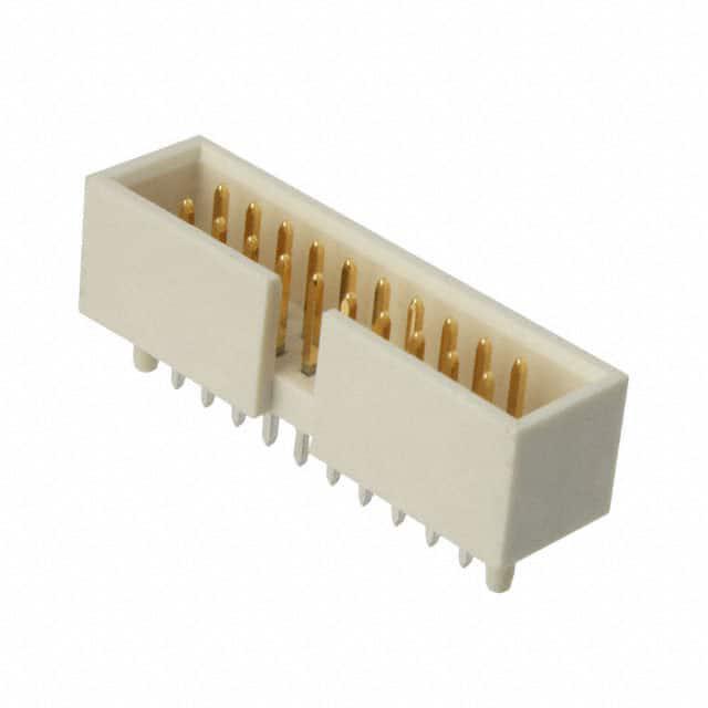 MOLEX 矩形连接器 - 针座 - 公插针 878342011