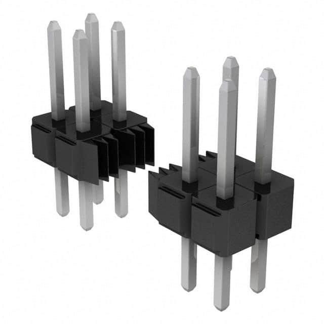 3M 矩形连接器 - 针座 - 公插针 929836-09-10