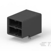 TE CONNECTIVITY 矩形连接器 - 针座 - 公插针 2-2299004-1