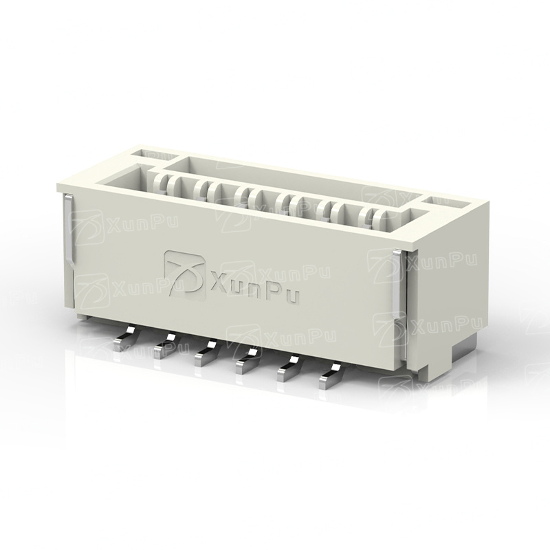 XUNPU/台湾讯普电子 矩形连接器 - 板载/直接线对板 WAFER-GH1.25-6PLB