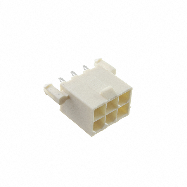 TE CONNECTIVITY 矩形连接器 - 针座 - 公插针 2825261-6