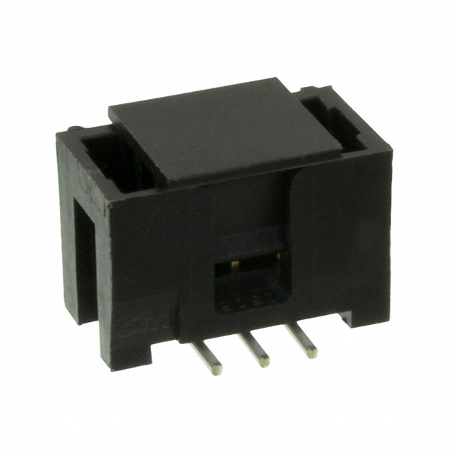 3M 矩形连接器 - 针座 - 公插针 N2506-6V0C-RB-WD