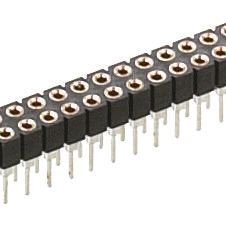 PRECI-DIP 矩形连接器 - 针座 - 插座/母插口 833-87-016-10-001101