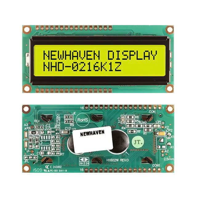 NEWHAVEN DISPLAY LED显示器件 NHD-0216K1Z-FL-YBW