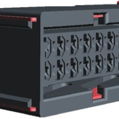 TE CONNECTIVITY 矩形连接器 - 外壳 966168-6