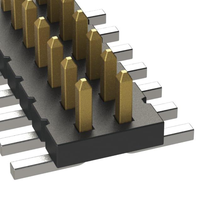 SAMTEC 矩形连接器 - 针座 - 公插针 FTS-108-03-F-DV-P