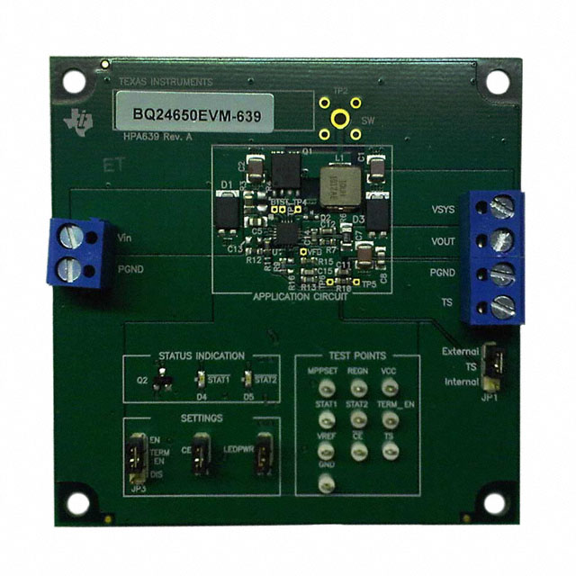 TEXAS INSTRUMENTS 评估、开发板开发工具 BQ24650EVM-639
