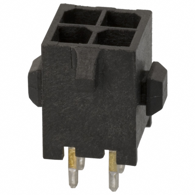 TE CONNECTIVITY 矩形连接器 - 针座 - 公插针 3-794630-4