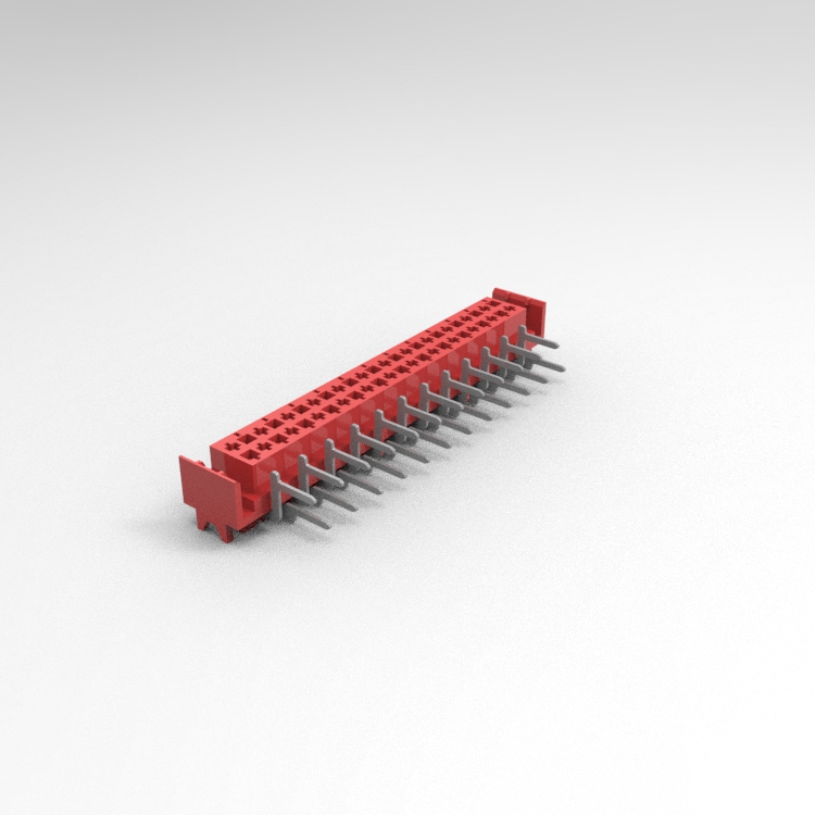 XKB CONNECTIVITY/中国星坤 矩形连接器 - 针座 - 公插针 X9127WR-24B4-9TSNRE