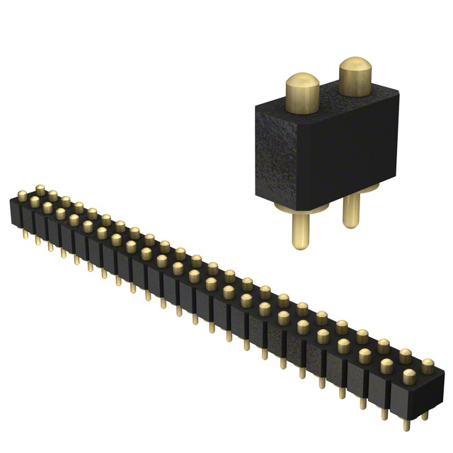 MILL-MAX 矩形连接器 - 弹簧式 823-22-048-10-001101