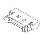 MOLEX 矩形连接器 - 针座 - 公插针 537800970