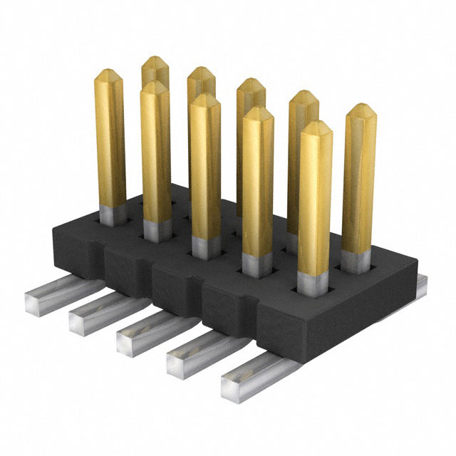 SAMTEC 矩形连接器 - 针座 - 公插针 FTS-105-01-F-DV-P