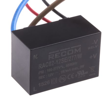 RECOM POWER AC-DC模块 RAC02-12SE/277/W
