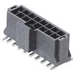MOLEX 矩形连接器 - 针座 - 公插针 1054291204