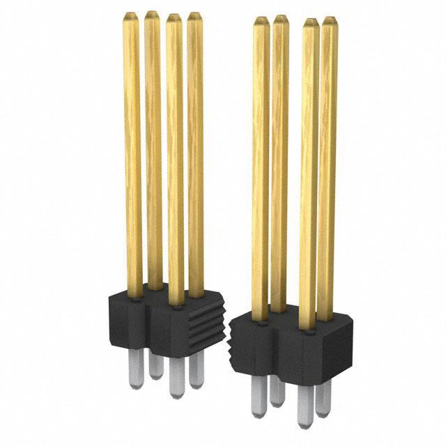 AMPHENOL 矩形连接器 - 针座 - 公插针 77313-126-72LF