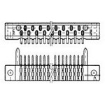 TE CONNECTIVITY 卡边缘连接器 - 边缘板连接器 2-582843-5