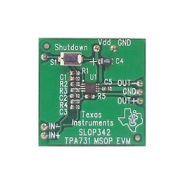 TEXAS INSTRUMENTS 多媒体放大器 TPA731EVM