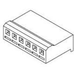 MOLEX 矩形连接器 - 外壳 0009501041