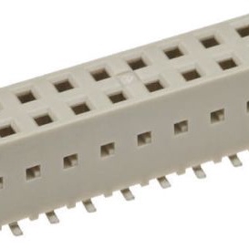 AMPHENOL 矩形连接器 - 针座 - 插座/母插口 89898-304LF