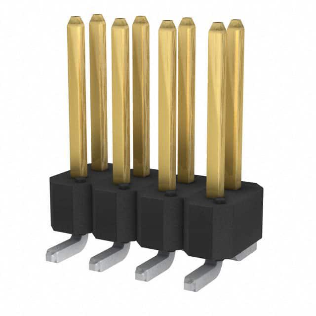 AMPHENOL 矩形连接器 - 针座 - 公插针 95278-102B08LF