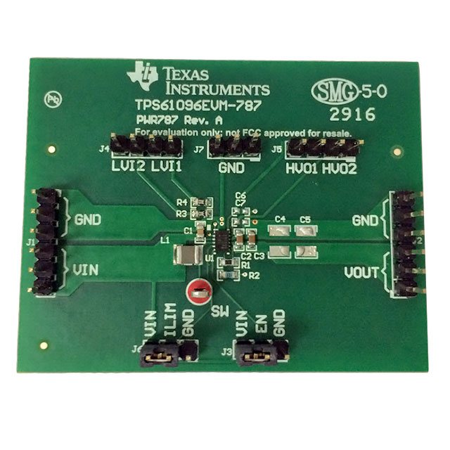 TEXAS INSTRUMENTS DC-DC稳压器 TPS61096EVM-787