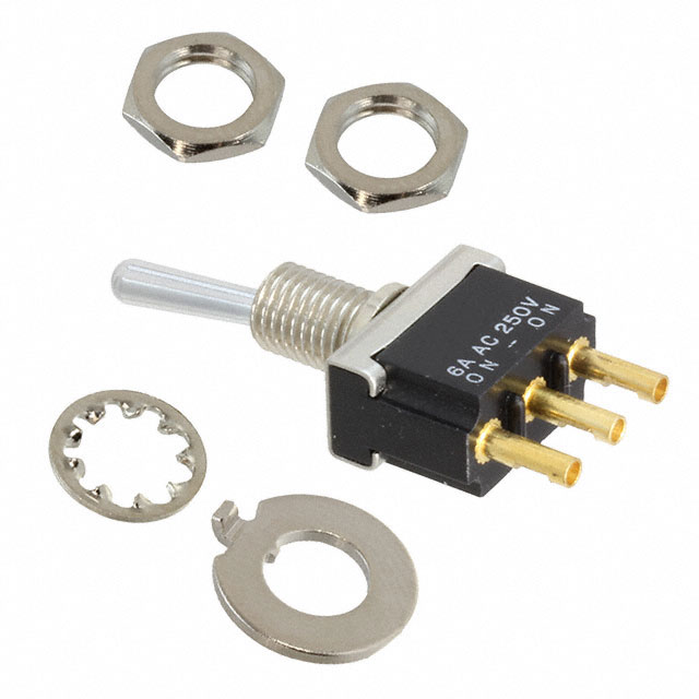 TE CONNECTIVITY 拨动开关 5-6437630-7