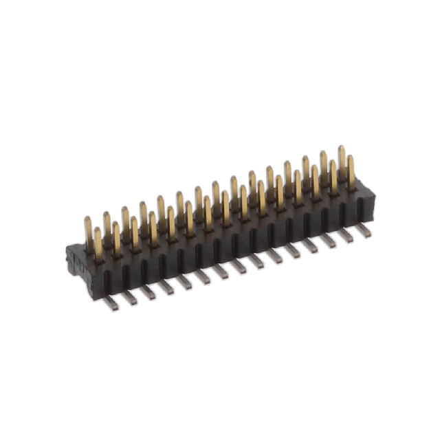 TE CONNECTIVITY 矩形连接器 - 针座 - 公插针 1MM-HU-D15-VS-00-F-TBP
