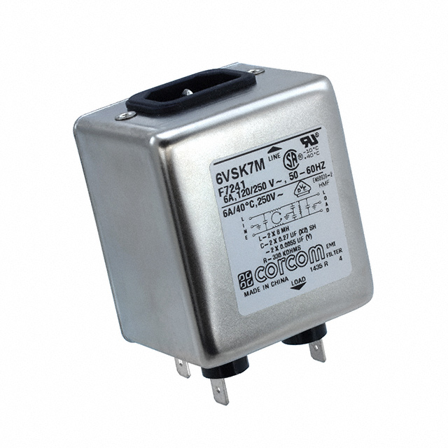 TE CONNECTIVITY EMI滤波器 6VSK7M
