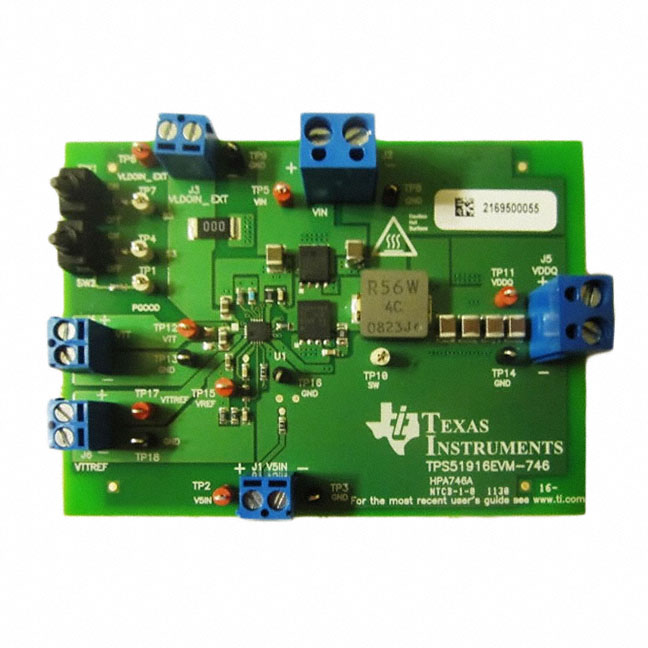 TEXAS INSTRUMENTS 评估、开发板开发工具 TPS51916EVM-746