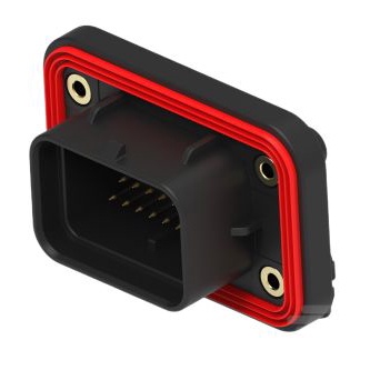 TE CONNECTIVITY 矩形连接器 - 针座 - 公插针 2384723-3