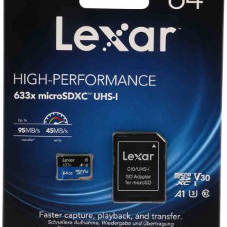 LEXAR/雷克沙 存储卡 LSDMI64GBBEU633A