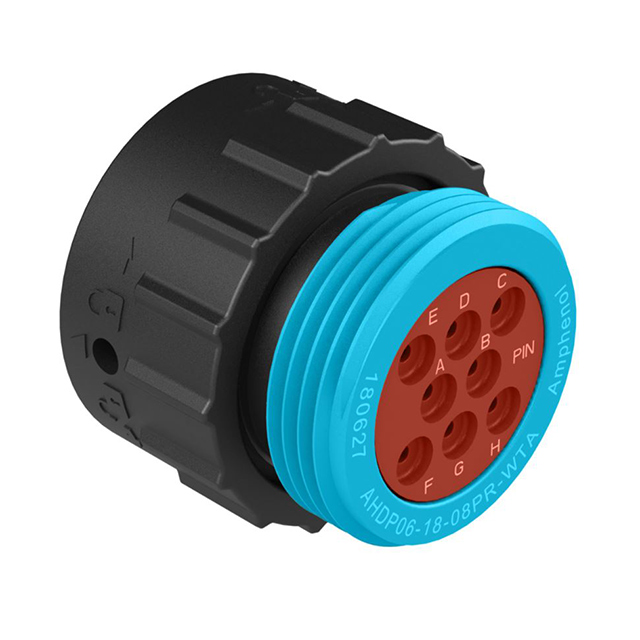 AMPHENOL 圆形连接器 AHDP06-18-08PR-WTA
