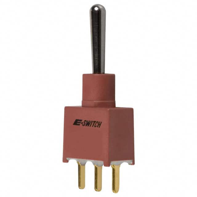 E-SWITCH 拨动开关 100AWSP1T1B4M2RE