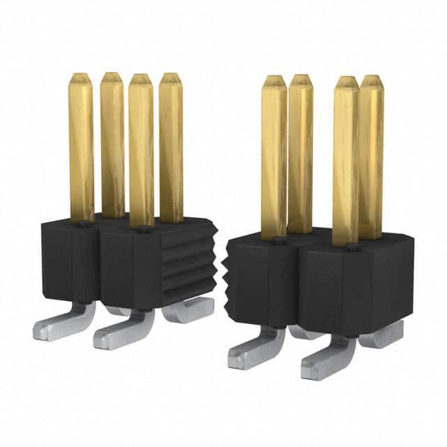 AMPHENOL 矩形连接器 - 针座 - 公插针 95278-807-12LF