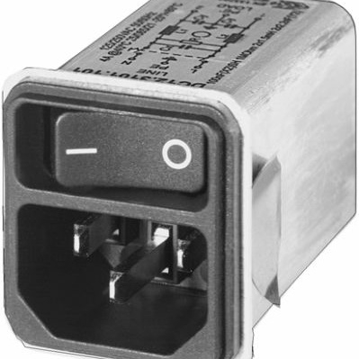 SCHURTER 电源接入连接器 - 输入/输出/模块 DC12.4102.101