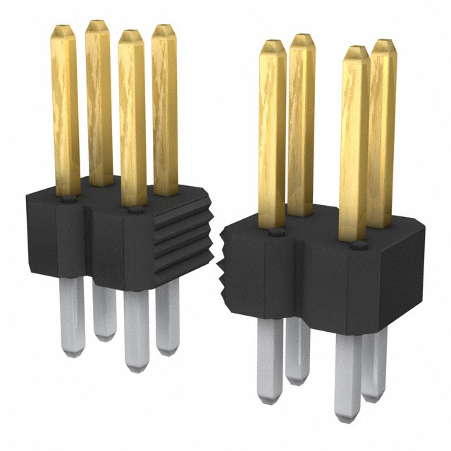 AMPHENOL 矩形连接器 - 针座 - 公插针 77313-802-46LF