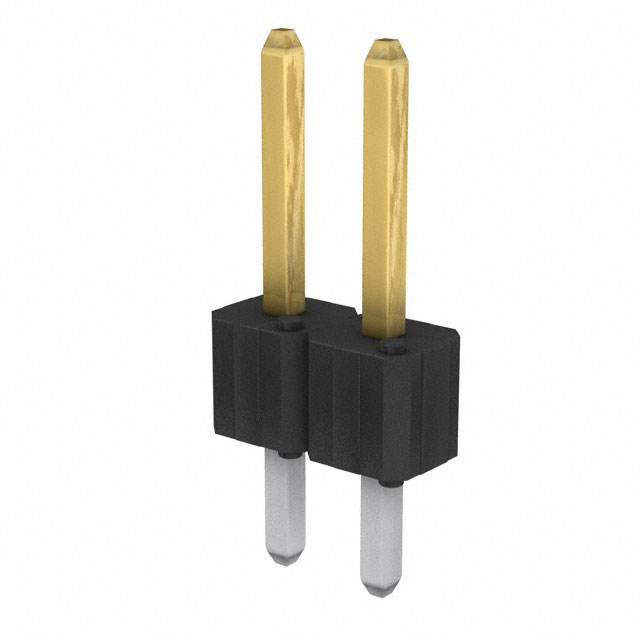 AMPHENOL 矩形连接器 - 针座 - 公插针 68001-102