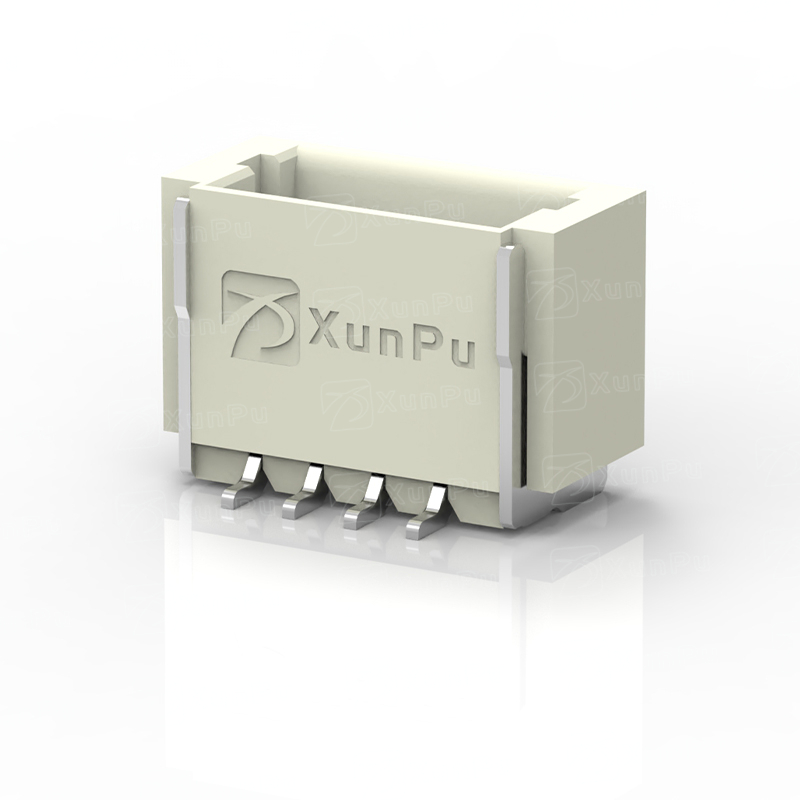 XUNPU/台湾讯普电子 矩形连接器 - 板载/直接线对板 WAFER-SH1.0-4PLB