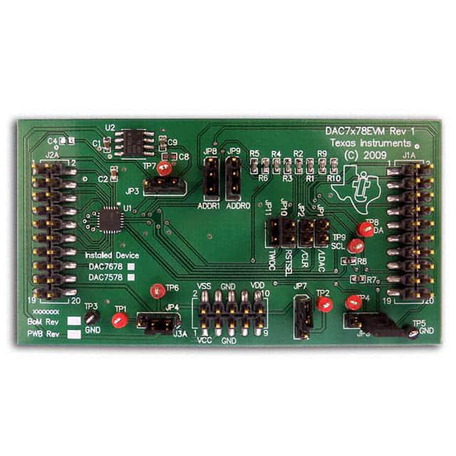 TEXAS INSTRUMENTS 评估、开发板开发工具 DAC7678EVM