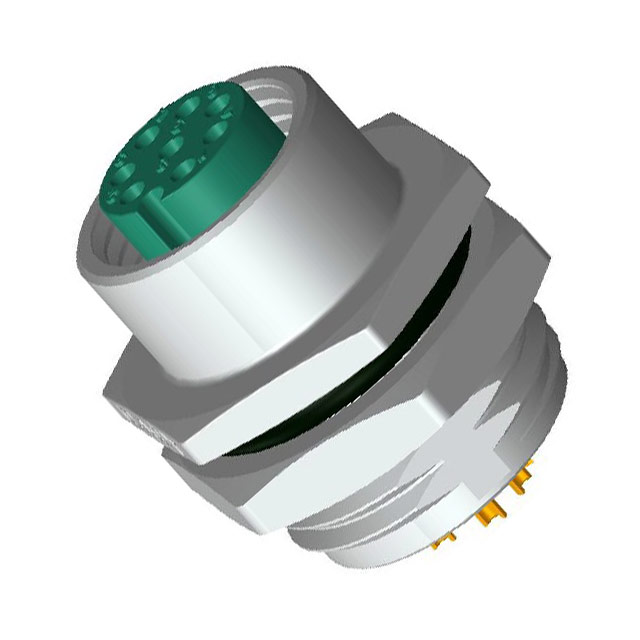 AMPHENOL LTW 圆形连接器 M12A-08PFFS-SH8001