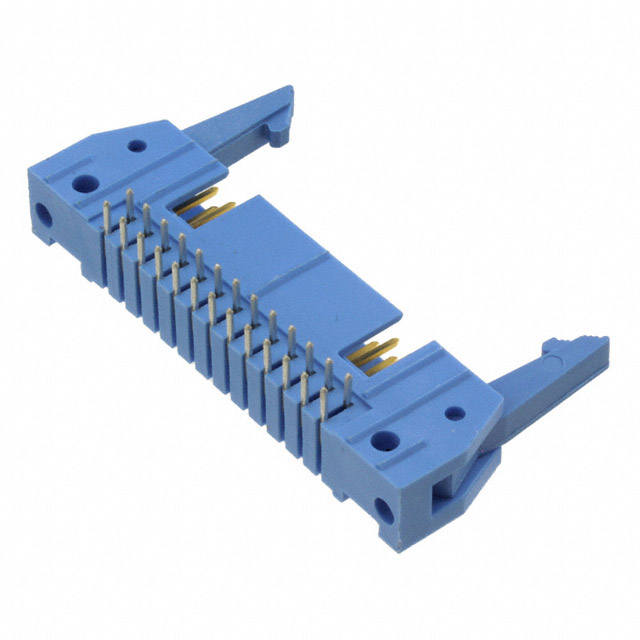 TE CONNECTIVITY 矩形连接器 - 针座 - 公插针 2-5499141-6