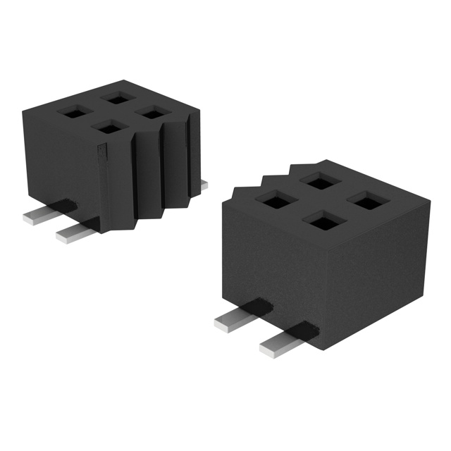 SAMTEC 矩形连接器 - 针座 - 插座/母插口 CLP-108-02-G-D-BE-PA-TR