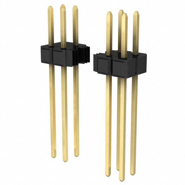 3M 矩形连接器 - 针座 - 公插针 929665-05-09-I
