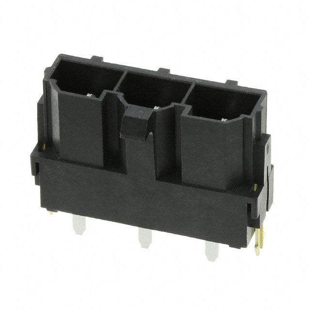 MOLEX 矩形连接器 - 针座 - 公插针 428193244