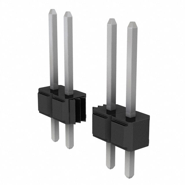 3M 矩形连接器 - 针座 - 公插针 929700-11-04