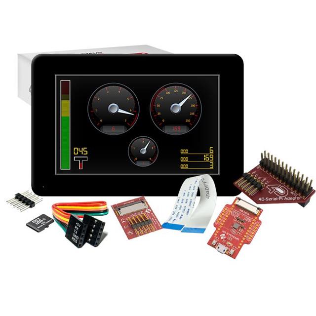 4D SYSTEMS LED显示器件 SK-GEN4-50D-CLB-SB-PI