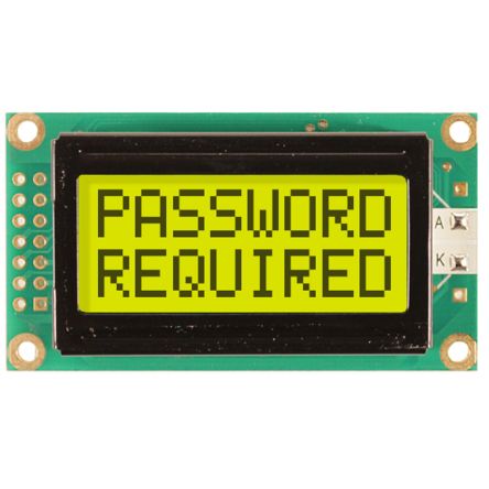 NEWHAVEN DISPLAY LED显示器件 NHD-0208BZ-FL-YBW